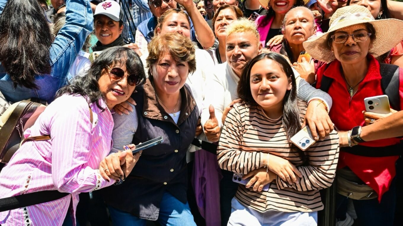 Delfina Gómez se mete al top 5 de las gobernadoras mejor evaluadas de México