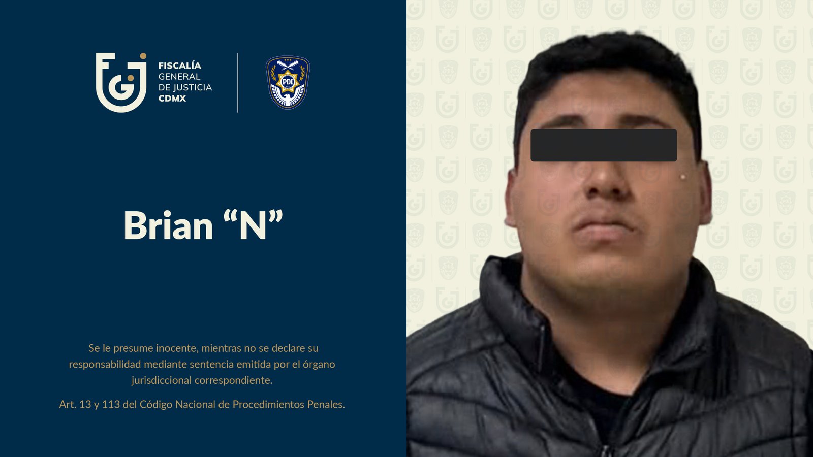 Detienen en Coyoacán a presunto integrante de “UJ40” investigado por homicidio
