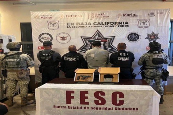 Detectan en Tijuana dron presuntamente usado por grupo delictivo para vigilar rutas de migrantes