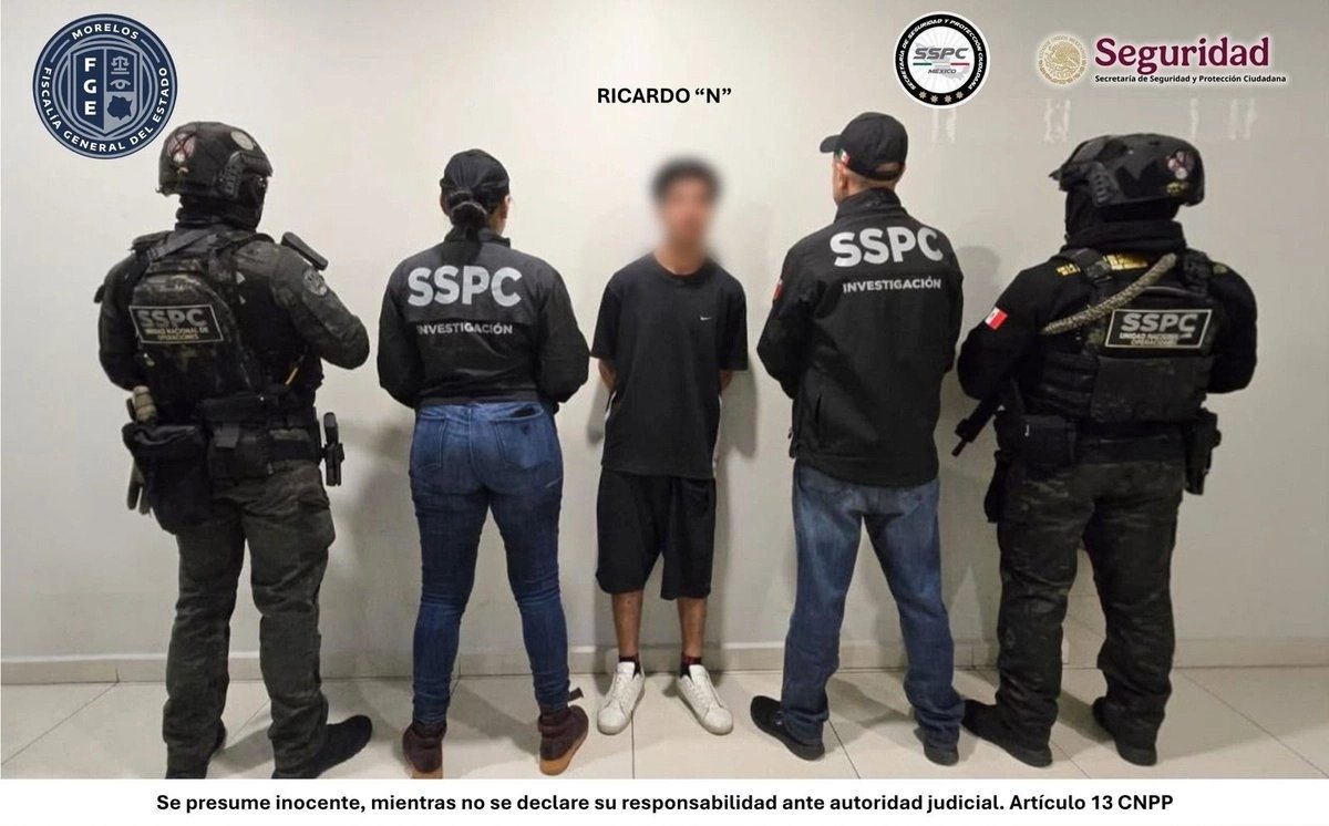 Detienen en Puebla a presunto feminicida de Andrea Maylin
