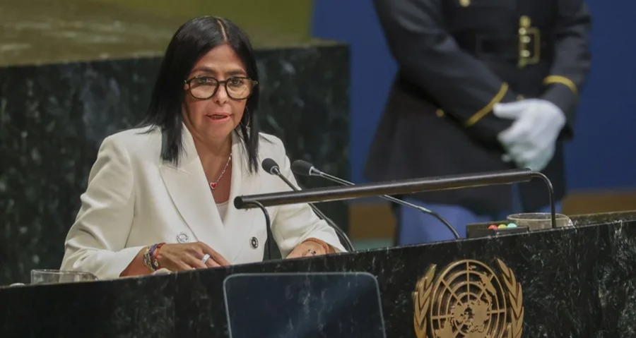 Delcy Rodríguez anuncia ante la ONU transición de Venezuela hacia una “democracia plena”