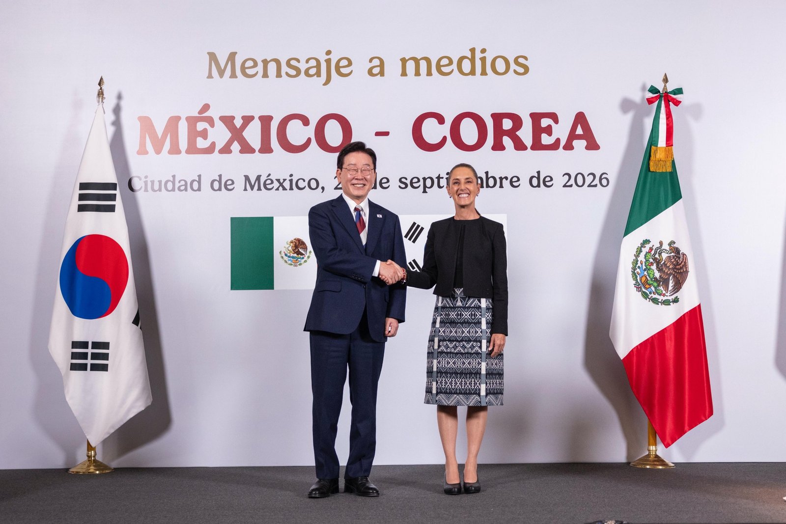 México y Corea trazan nueva ruta de cooperación con 17 acuerdos y Plan de Acción 2026-2030