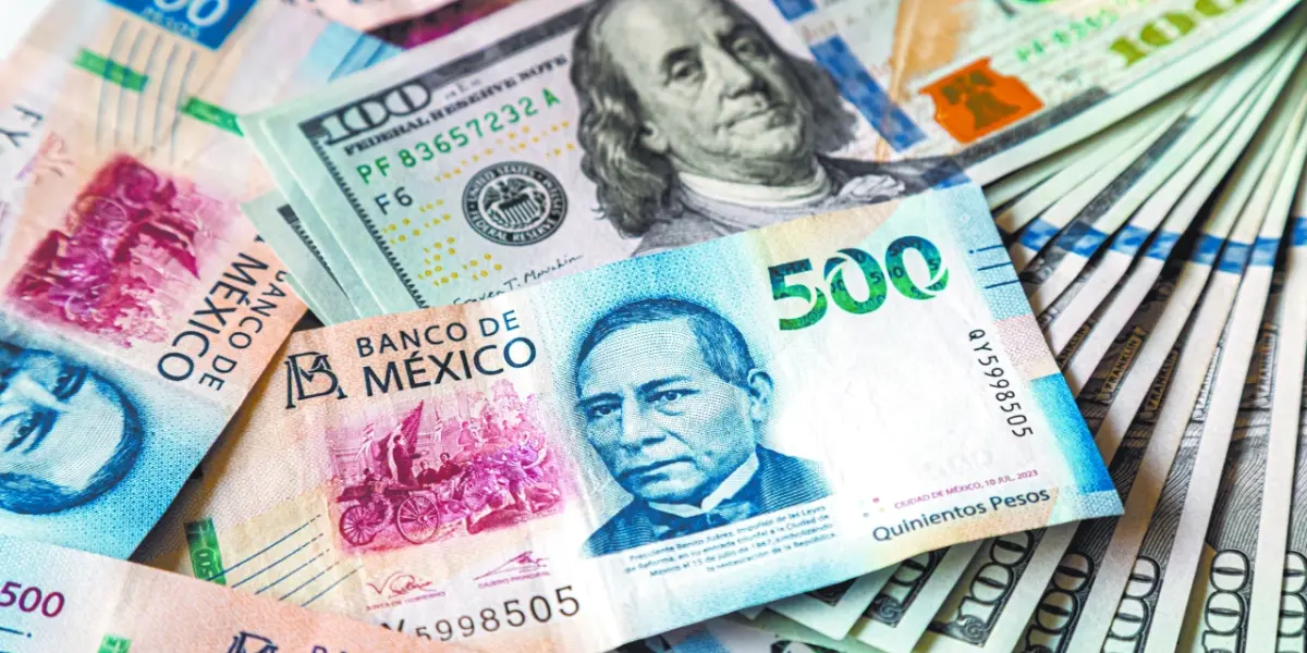 Peso mexicano recupera terreno y cierra en 17.16 por dólar