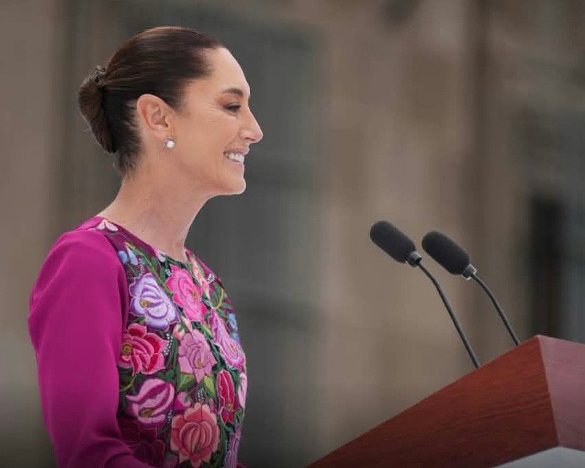 Sheinbaum presume avances en salud, seguridad, vivienda y empleo a un año del gobierno