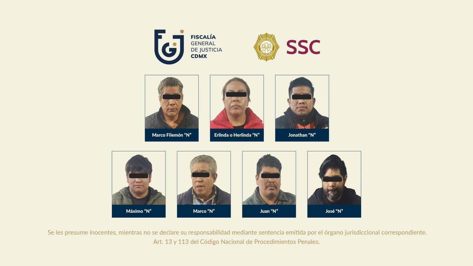 Fiscalía CDMX obtiene ocho vinculaciones a proceso por dos casos de despojo agravado en Azcapotzalco
