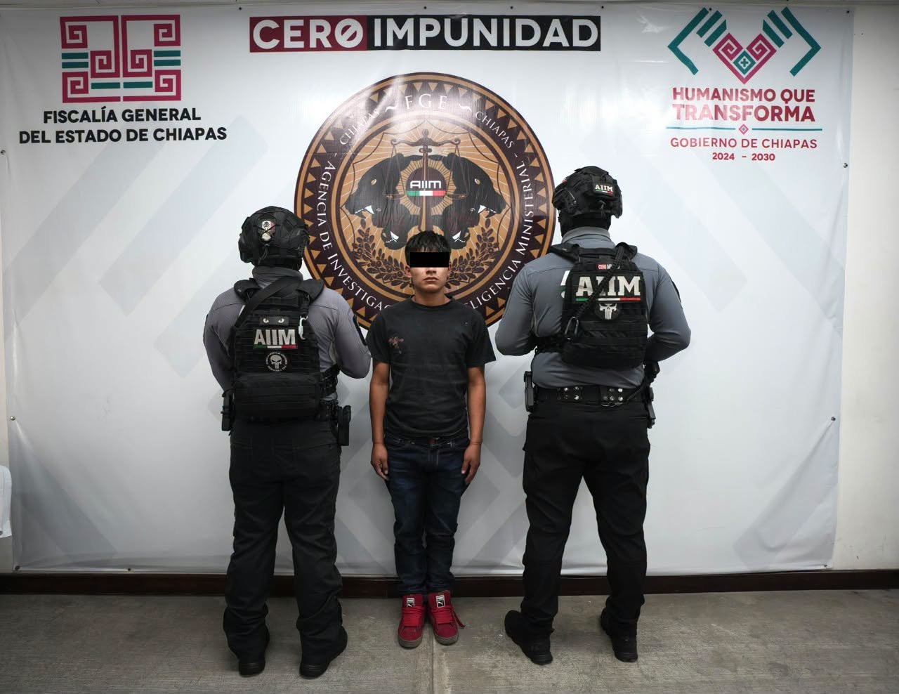 Detienen a presunto feminicida de niña de 12 años; Fiscalía va por hasta 100 años