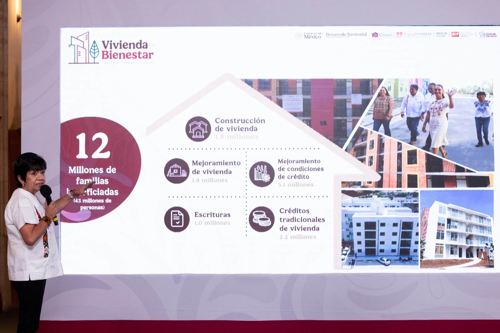 Vivienda para el Bienestar beneficia a 321 mil familias y avanza en cancelación de hipotecas