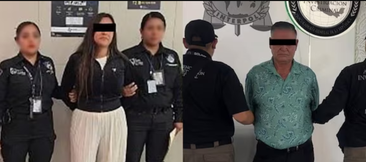 Detienen en el AICM a dos personas buscadas por secuestro agravado y explotación sexual
