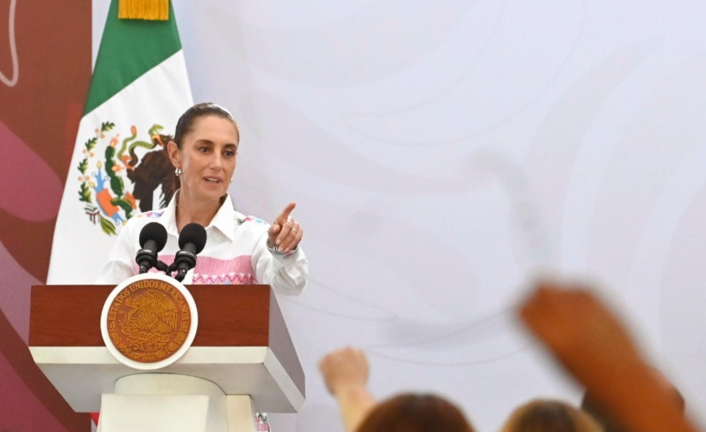 Sheinbaum condena mensaje de senador de Morena contra periodista Enrique Acevedo