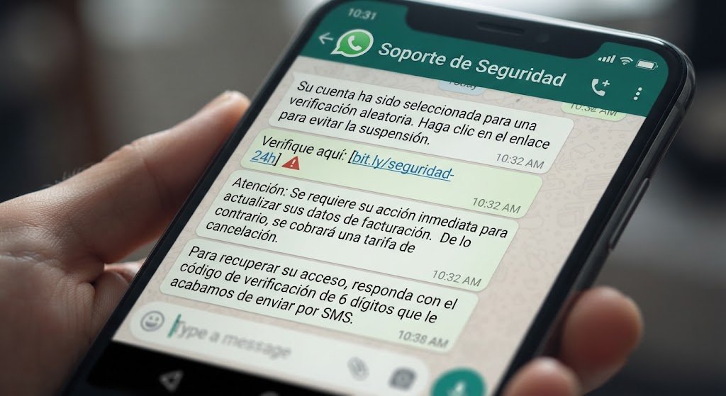 Del primer mensaje al fraude: WhatsApp concentra 43% de los casos