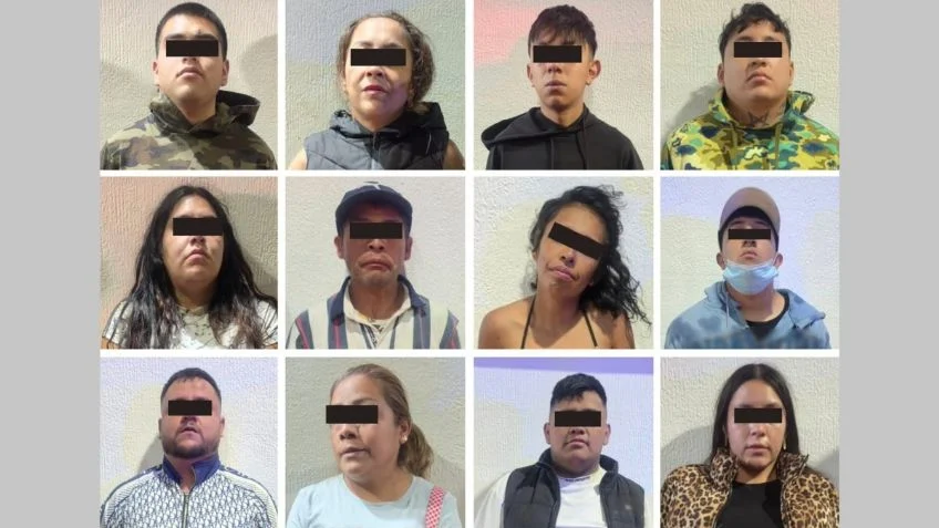 Detienen a cuatro presuntos integrantes de La Anti Unión Tepito en la colonia Morelos